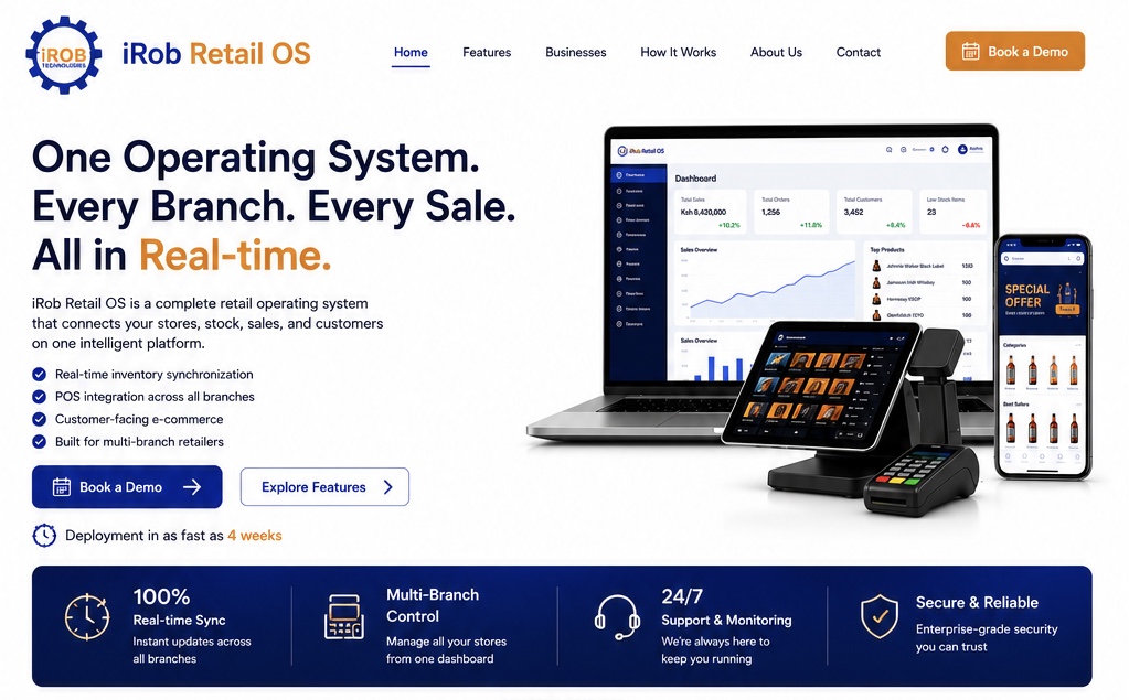 retailOS - Automotive marketplace platform